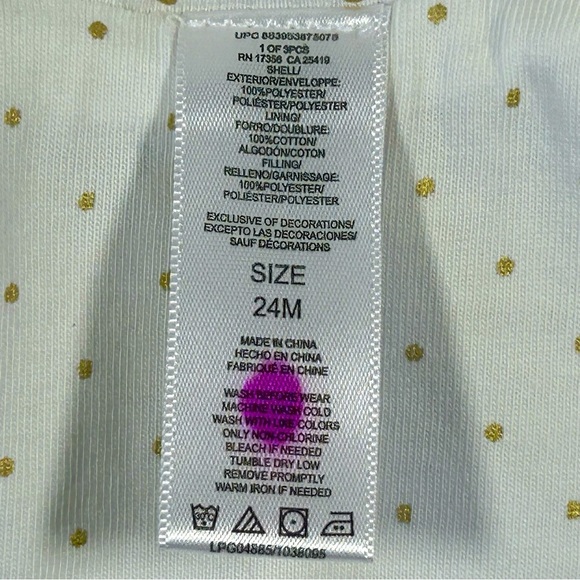 BUNDLE Hooded Puffer Winter Jacket & Vest Size 18 - 24  Months Girls’ - Picture 6 of 11